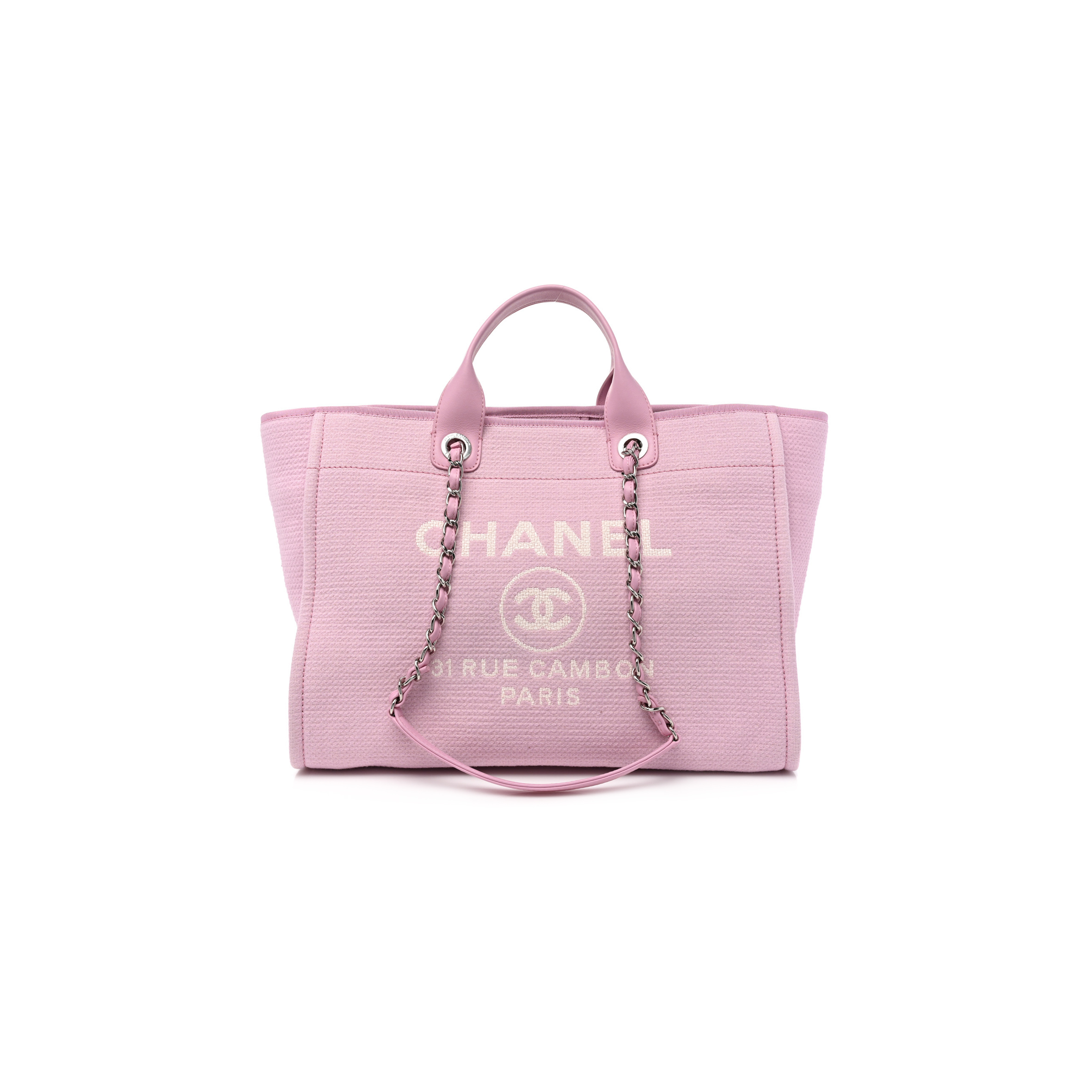 CHANEL MIXED FIBERS MEDIUM DEAUVILLE TOTE 1149317 (39*29*20cm)